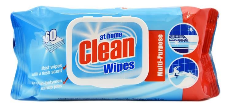 At Home Wipes Multi Purpose Chusteczki 60szt