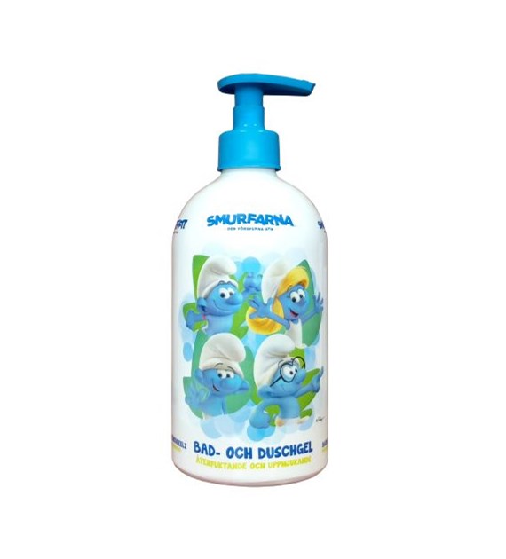Smurfs Smurfarna Bad-Och Duschgel Biały 500ml