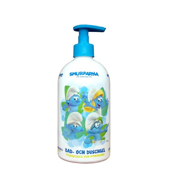 Smurfs Smurfarna Bad-Och Duschgel Biały 500ml