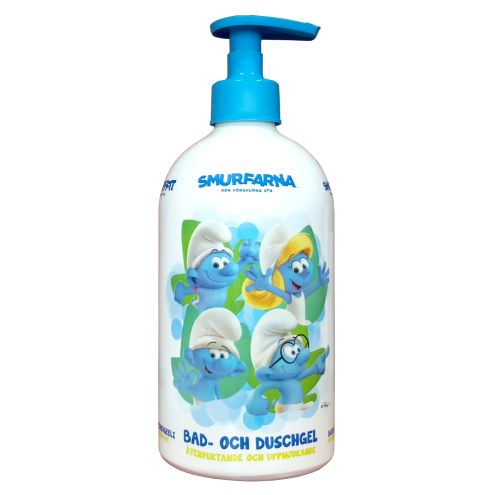 Smurfs Smurfarna Bad-Och Duschgel Biały 500ml