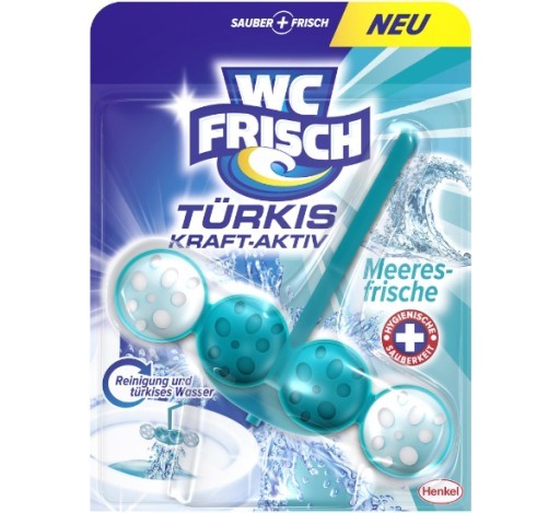 WC Frisch Kraft Aktiv TURKIS WC Zawieszka 50g