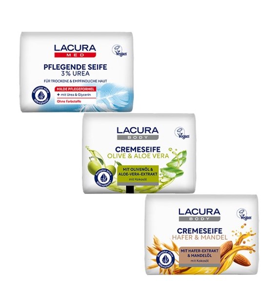 Ombia / Lacura Mydło Kostka MIX 150g