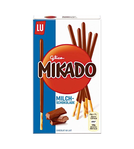 LU Mikado Milch Schokolade Sticks 75g