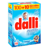 Dalli Sensitive Proszek 110p 7,1kg