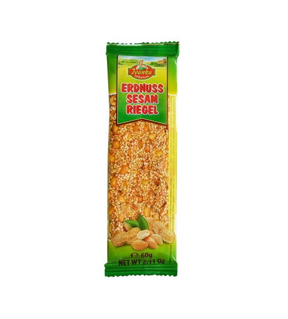 Ivanka Erdnuss Sesam Riegel 60g