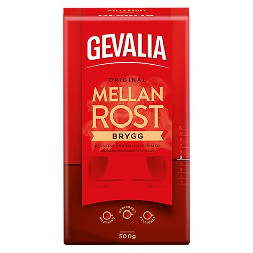 Gevalia Red Brygg 450g M