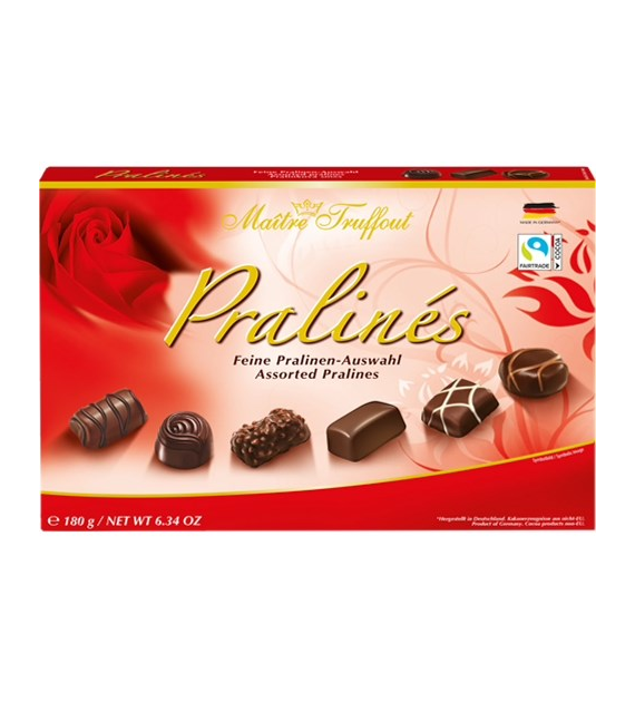 Maitre Assorted Pralines Red 180g