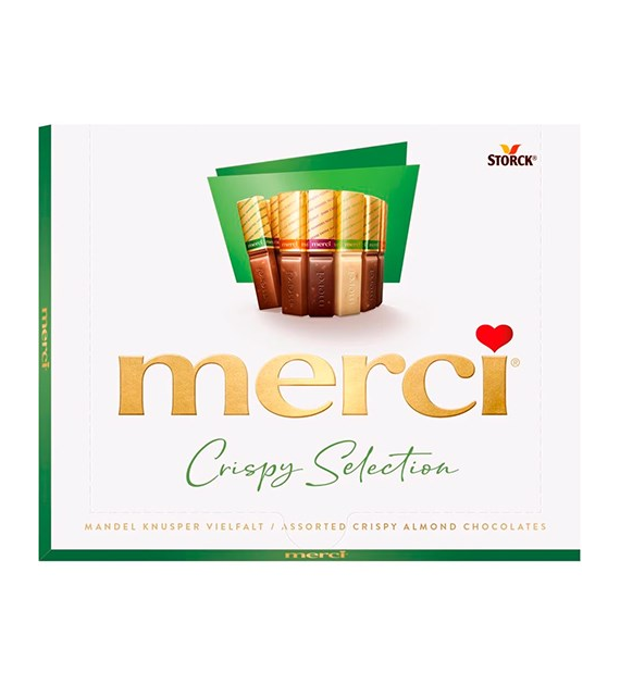 Merci Crispy Selection Bombonierka 250g