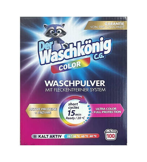 Waschkonig Color Proszek 100p 6kg