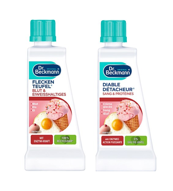 Dr.Beckmann Blut & Eiweisshaltiges Odpl 50ml DE/FR