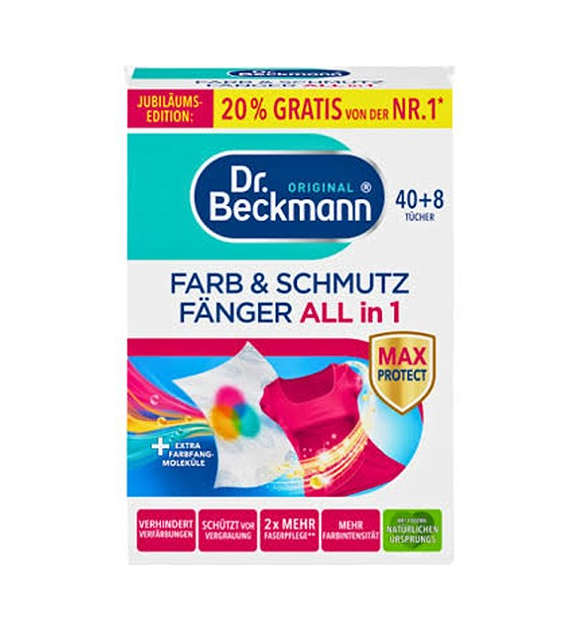 Dr.Beckmann Farb & Schmutz Fanger Chust 48szt
