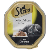 Sheba Select Slices in Gravy Chicken dla Kota 85g