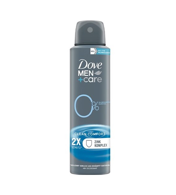 Dove Men+Care Clean Comfort Zink Komplex Deo 150ml