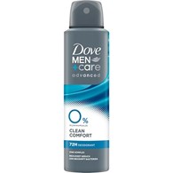 Dove Men+Care 0% Clean Comfort Zink Deo 150ml