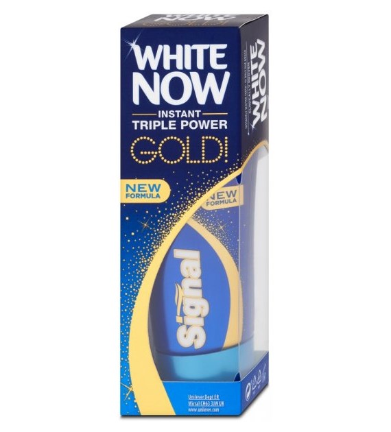 Signal White Now Gold Pasta 50ml