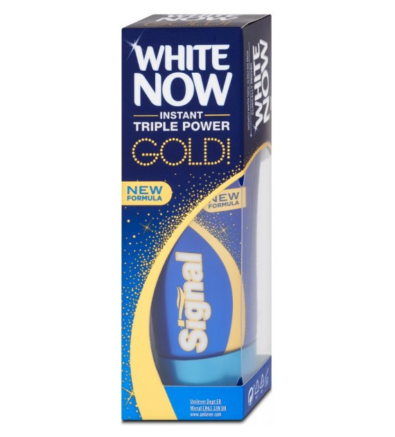 Signal White Now Gold Pasta 50ml