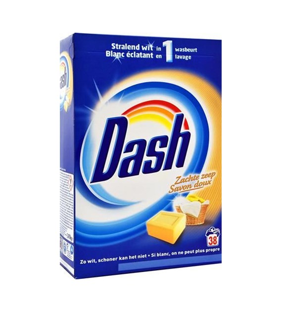 Dash Zachte Zeep Savon Doux Proszek 38p 2,4kg