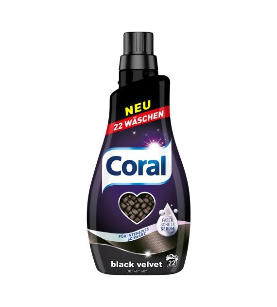 Coral Black Velvet Gel 22p 1,1L