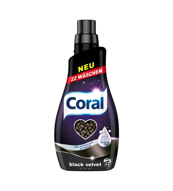 Coral Black Velvet Gel 22p 1,1L