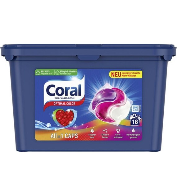 Coral Allin1 Optimal Color Caps 18p 311g