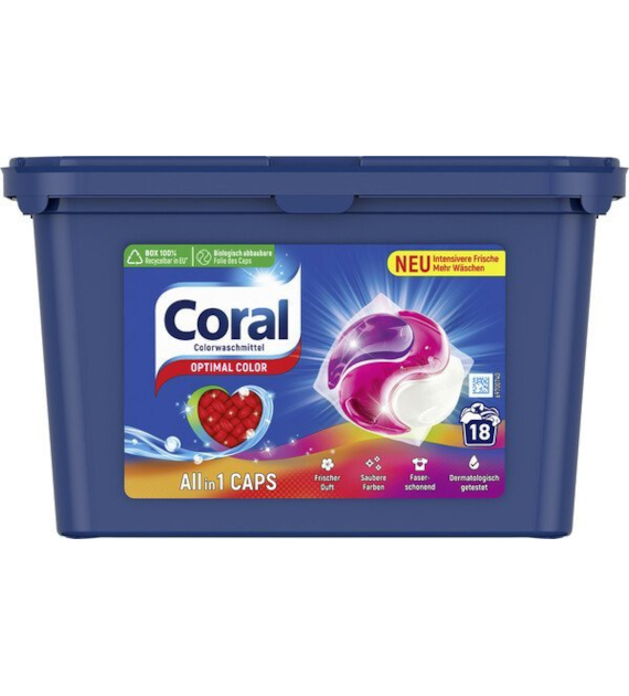 Coral All in1 Optimal Color Caps 18p 311g