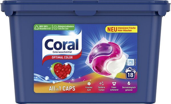 Coral Allin1 Optimal Color Caps 18p 311g