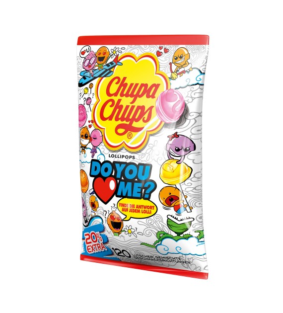 Chupa Chups Do You Love Me? Worek 120szt 1,4kg