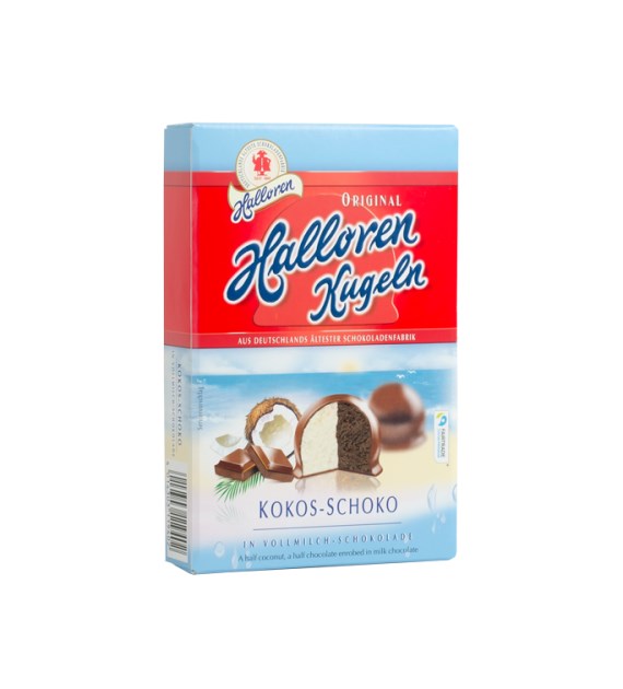 Halloren Kugeln Kokos-Schoko 12szt 125g