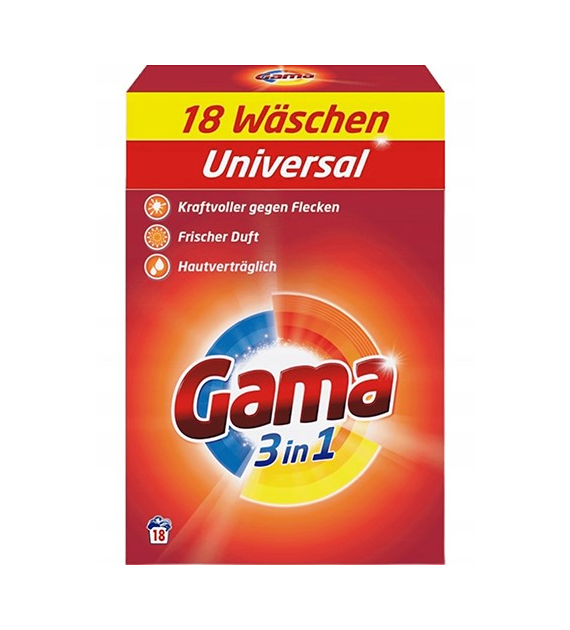 Gama 3in1 Universal Proszek 18p 1kg