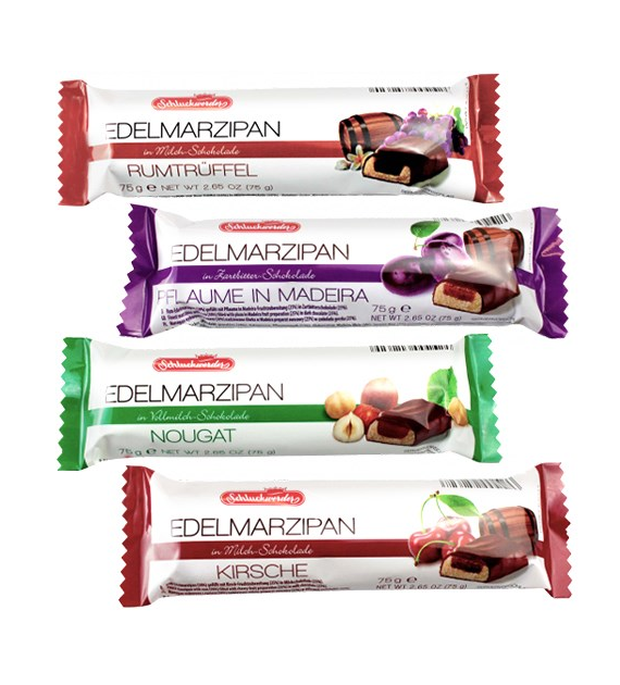 Schluckwerder Marce Nougat Kirsche Pflaume Rum 75g
