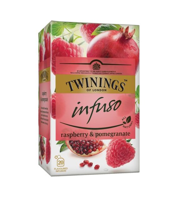 Twinings Infuso Raspberry Pomegrante 20szt 30g