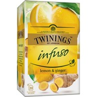 Twinings Infuso Lemon Ginger Herbata 20szt 30g