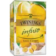 Twinings Infuso Lemon Ginger Herbata 20szt 30g