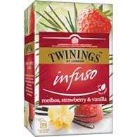 Twinings Infuso Rooibos Strawberry Vanil 20szt 30g