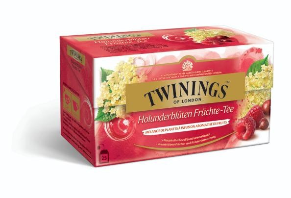 Twinings Holunderbluten Fruchte Tee Herb 25szt 50g