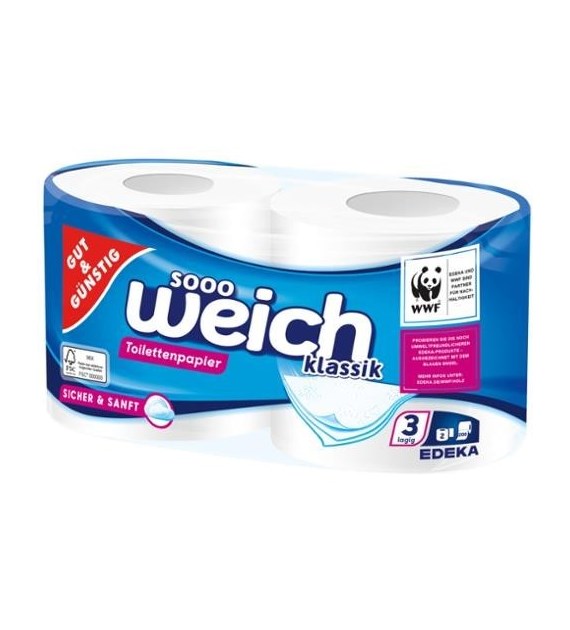 G&G Sooo Weich Klassik 3Lag Papier Toaletowy 2szt