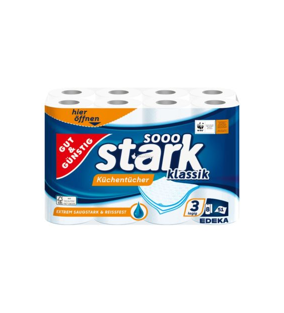 G&G Sooo Stark Klassik 3Lag Ręczniki Papier 8szt