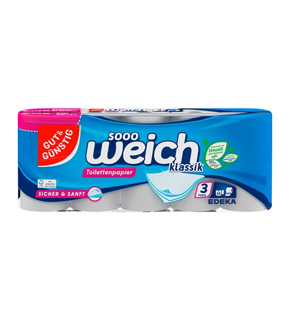 G&G Sooo Weich Klassik 3Lag Papier Toaletowy 10szt