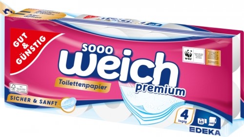 G&G Sooo Weich Klassik 4Lag Papier Toaletowy 10szt