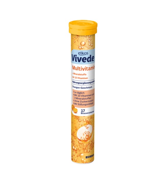 Elkos Vivede Multivitamin Tabletki 17szt 102g