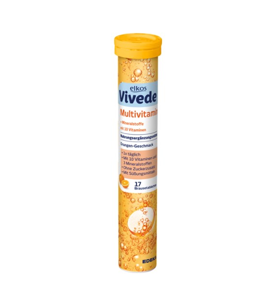 Elkos Vivede Multivitamin Tabletki 17szt 102g