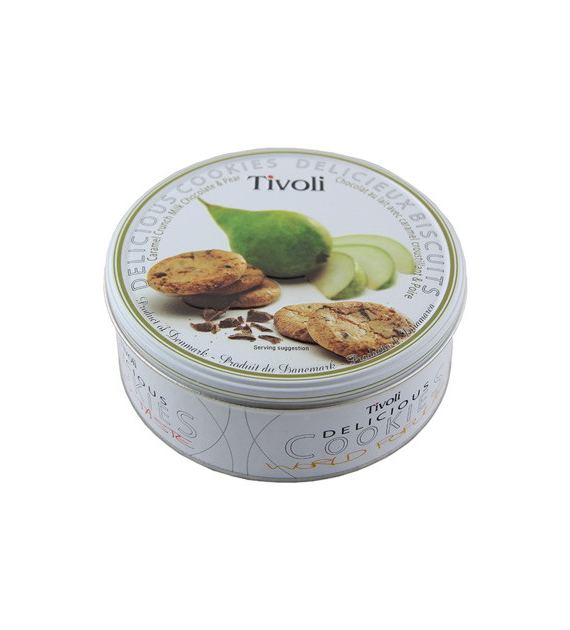 Tivoli Caramel Crunch & Pear Ciastka Puszka 150g