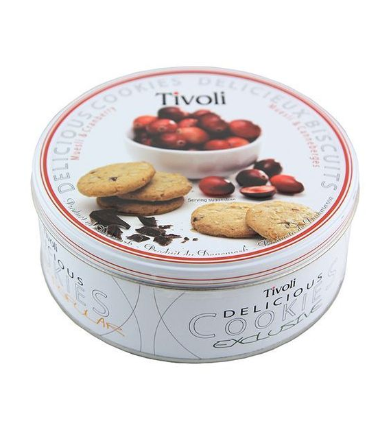 Tivoli Muesli & Cranberry Ciastka Puszka 150g