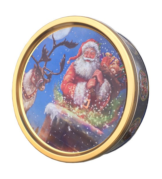 JB Nostalgic Santa Ciastka Puszka 340g