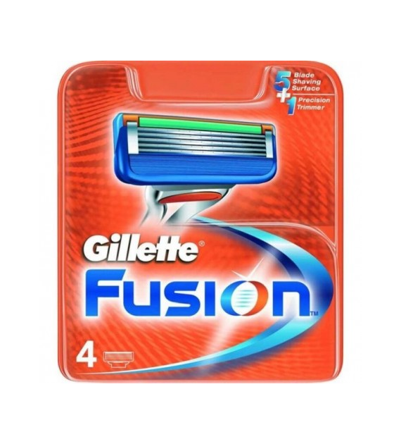 Gillette Fusion Ostrza 4szt