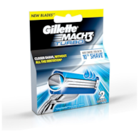 Gillette Mach3 Turbo Ostrza 2szt