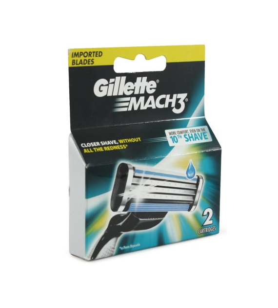 Gillette Mach3 Ostrza 2szt