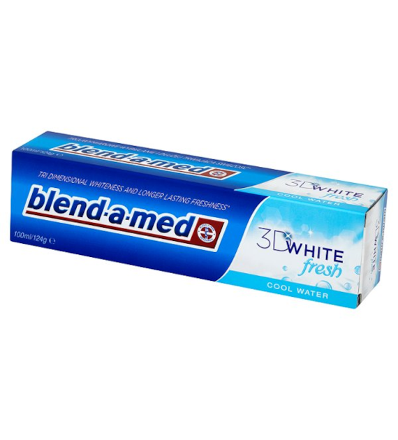 Blend-a-Med 3D White Fresh Cool Water Pasta 100ml