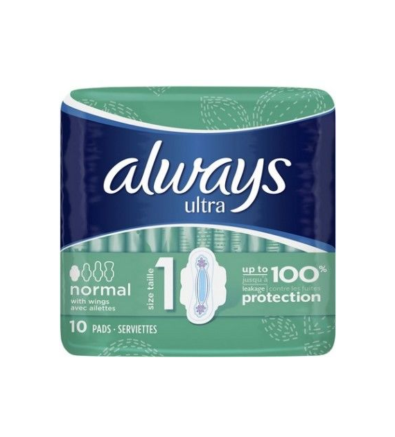 Always Ultra Normal Taille Serviett Podpaski 10szt