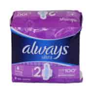Always Ultra Long Taille Serviettes Podpaski 8szt